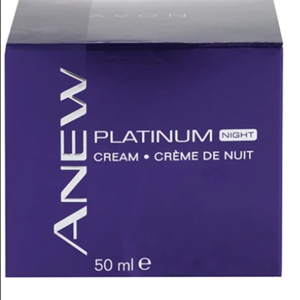 Avon Anew Platinum night‎ cream to treat deep wrinkles